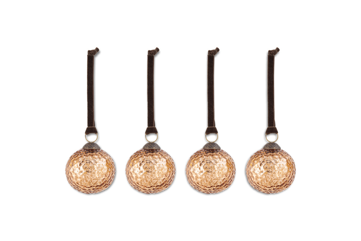 Narangi Baubles - Copper (Set of 4)-nkuku