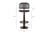 Narwana Bar Chair - Aged Black-nkuku