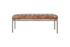 Nasan Leather Upholstered Bench