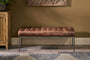 Nasan Leather Upholstered Bench