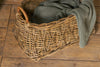 Netra Rattan Basket - Natural-nkuku