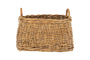 Netra Rattan Basket - Natural-nkuku