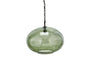 Otoro Recycled Glass Pendant - Green - Large Round