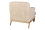 Otas Teddy Cotton Armchair - Off White