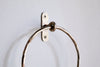 Olani Towel Ring - Antique Brass-nkuku