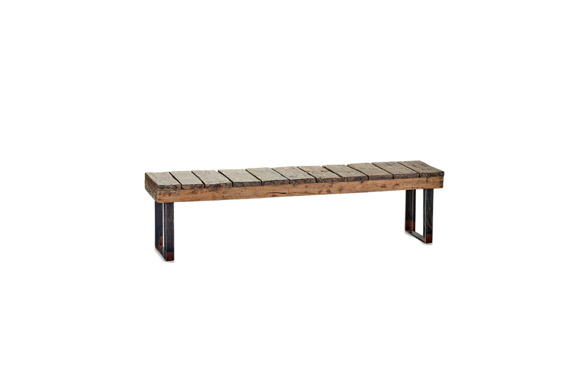 Oso Wooden Bench - Small-nkuku