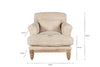 Otas Teddy Cotton Armchair - Off White- nkuku