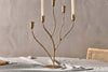 Palani Statement Candelabra - Antique Brass - Large