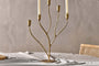 Palani Statement Candelabra - Antique Brass - Large