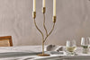 Palani Candelabra - Antique Brass - Small