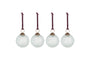 Patta Baubles - Clear - (Set of 4)