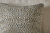 Paduna Jute & Cotton Cushion Cover - Soft Blue & Brown-nkuku