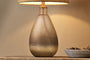 Palla Recycled Glass Table Lamp - Rustic Smoke-nkuku