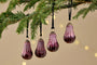 Pannee Drop Baubles - Ruby (Set of 4)-nkuku