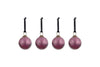 Pannee Round Baubles - Ruby (Set of 4)-nkuku