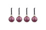 Pannee Round Baubles - Ruby (Set of 4)-nkuku