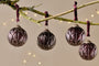 Patta Baubles - Burgundy - (Set of 4)-nkuku