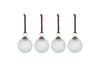 Patta Baubles - Clear - (Set of 4)-nkuku