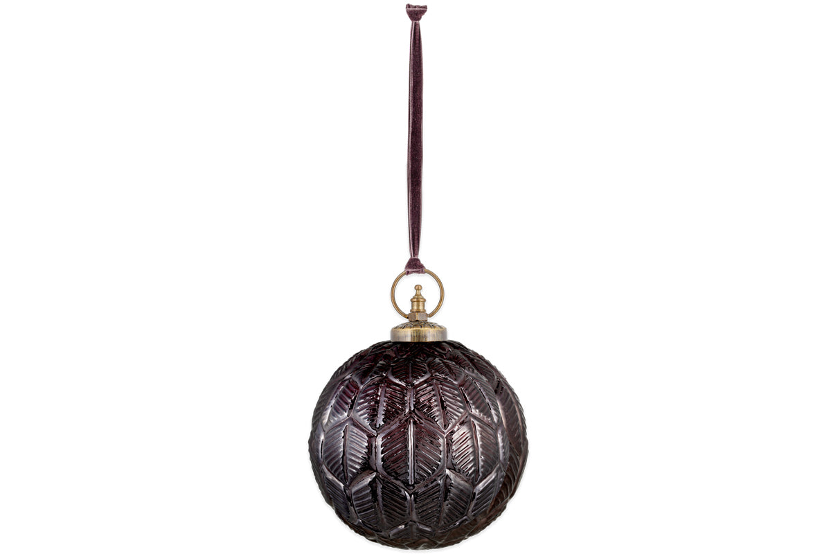 Patta Giant Bauble - Burgundy-nkuku