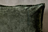 Pilani Velvet & Linen Cushion Cover - Moss-nkuku