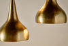 Quinn Hammered Metal Cluster Lamp - Antique Brass-nkuku