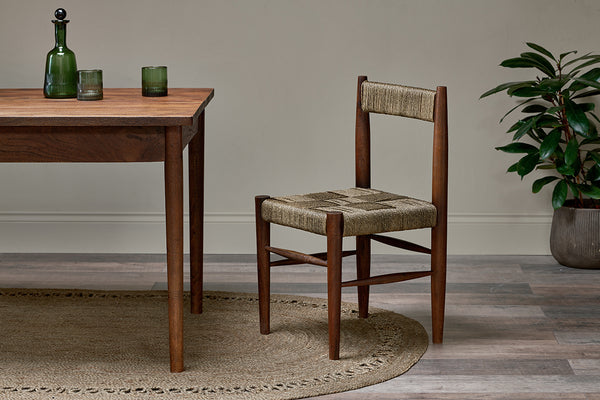 Raunak Acacia Woven Dining Chair