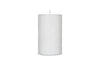 Rustic Soy Blend Pillar Candle - White - Large