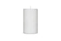 Rustic Soy Blend Pillar Candle - White - Large