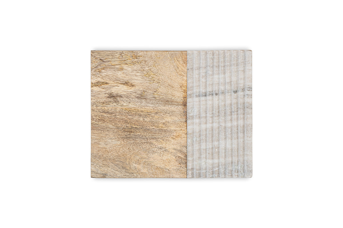 Reyna Chopping Board - Brown Marble