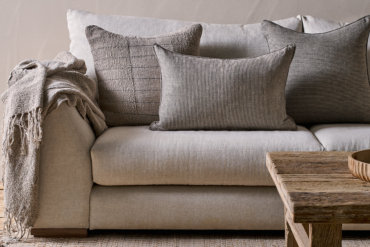 Repudi Linen Cushion Cover - Soft Grey