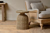 Rampura Rattan Side Table - Natural- nkuku