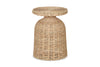 Rampura Rattan Side Table - Natural- nkuku