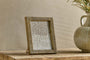 Ranoli Iron Etched Photo Frame - Antique Brass