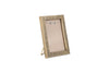 Ranoli Iron Etched Photo Frame - Antique Brass-nkuku