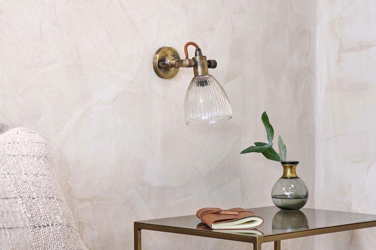 Rarni Recycled Glass Single Wall Light-nkuku