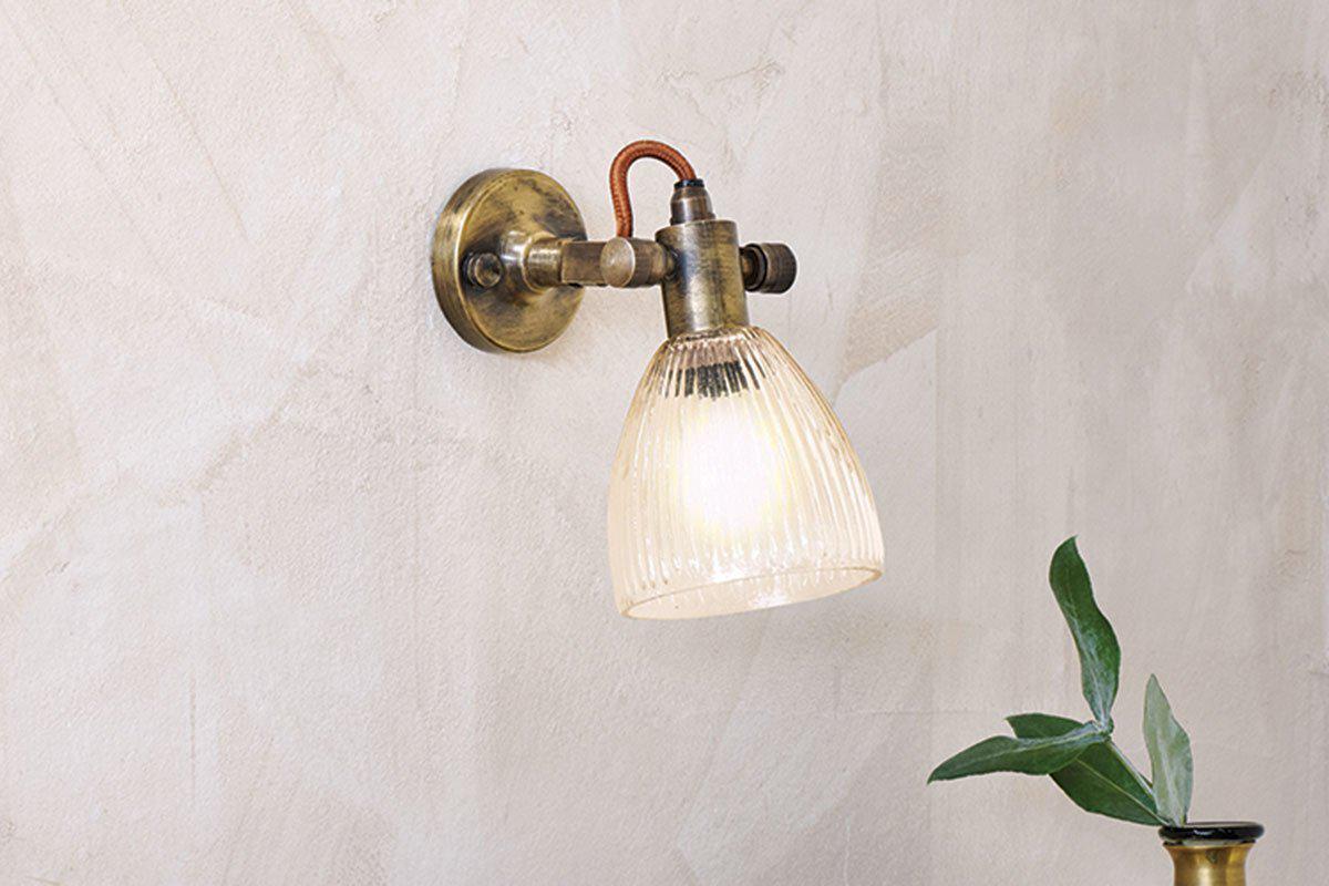 Rarni Recycled Glass Single Wall Light-nkuku