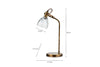 Rarni Recycled Glass Table Lamp - Antique Brass-nkuku