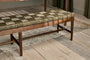 Raunak Acacia Woven Bench - Washed Walnut - Large-nkuku