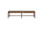 Raunak Acacia Woven Bench - Washed Walnut - Large-nkuku