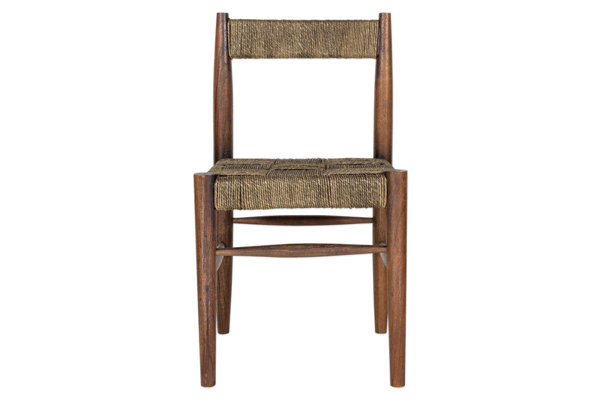 Raunak Acacia Woven Dining Chair-nkuku