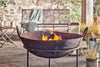 Reclaimed Iron Kadai With Grill - Small-nkuku