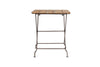 Rishikesh Reclaimed Wood & Iron Folding Table-nkuku