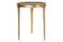 Rohia Cast Metal Table - Brass- nkuku