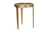 Rohia Cast Metal Table - Brass- nkuku