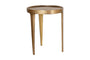 Rohia Cast Metal Table - Brass- nkuku