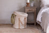 Rohia Laundry Basket - Natural & Cream-nkuku