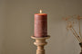 Rustic Soy Blend Pillar Candle - Rust - Large