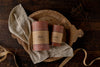 Rustic Soy Blend Pillar Candle - Rust - Small-nkuku