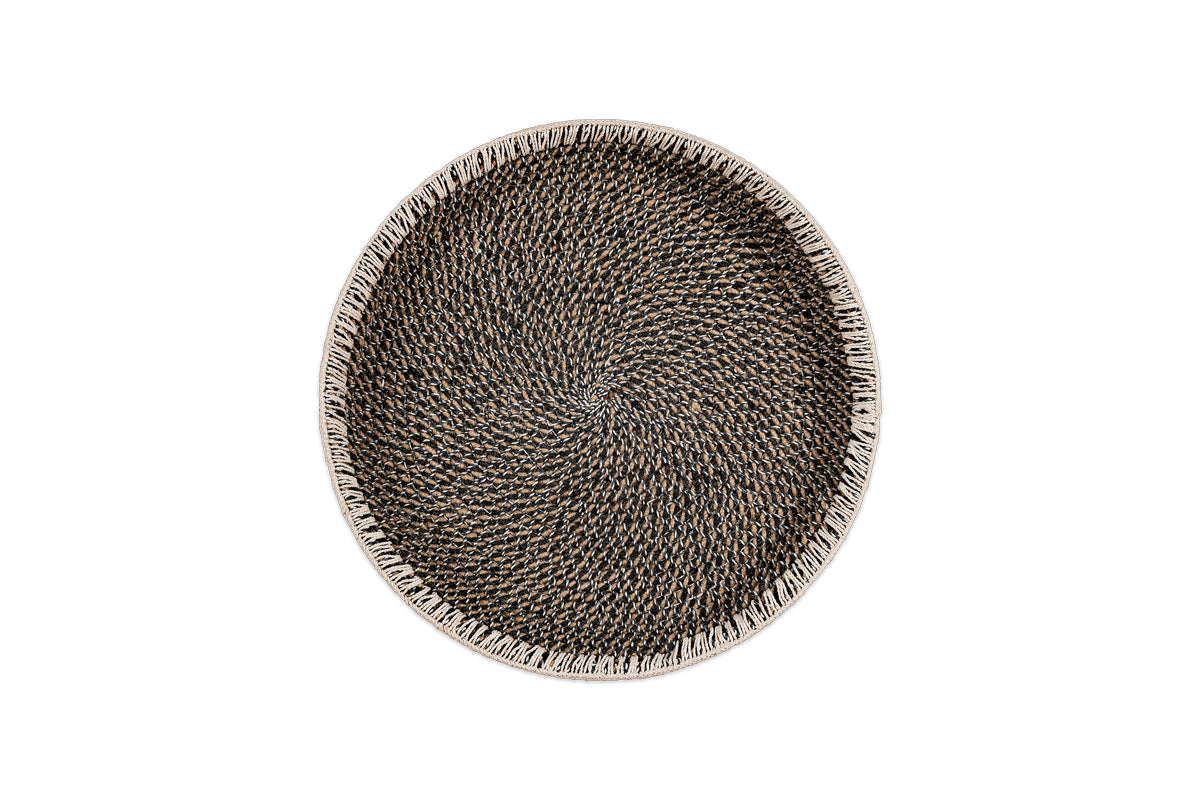 Sadie Basket Wall Art - Black & Natural