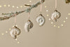 Sachin Shell Baubles - Rustic Gold - (Set of 4)-nkuku